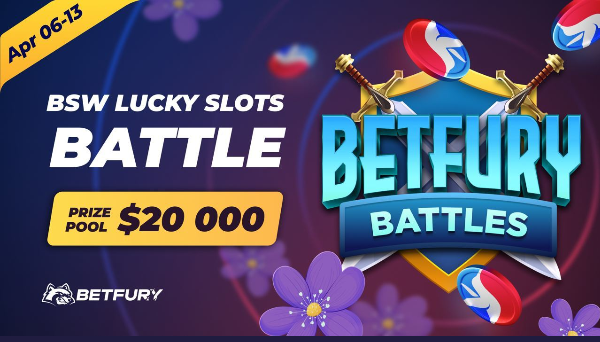 BetfuryID's tweet photo. #BSW LUCKY BATTLE🔥
$20000  #BSW &amp; #BFG

MAINKAN SLOT TOP - https://t.co/nQNYPKSnky
dari @BelatraGames, @skywind_group, @EndorphinaGames

6 - 13 April
Mulai: 6 April
30% juara 1
Taruhan di BSW
200 Pemenang
Profit
@Lux_____Sky @betfury_gaming @coinkit_ mon 5 50 btc #BSW https://t.co/yp7qSnFZ1L
