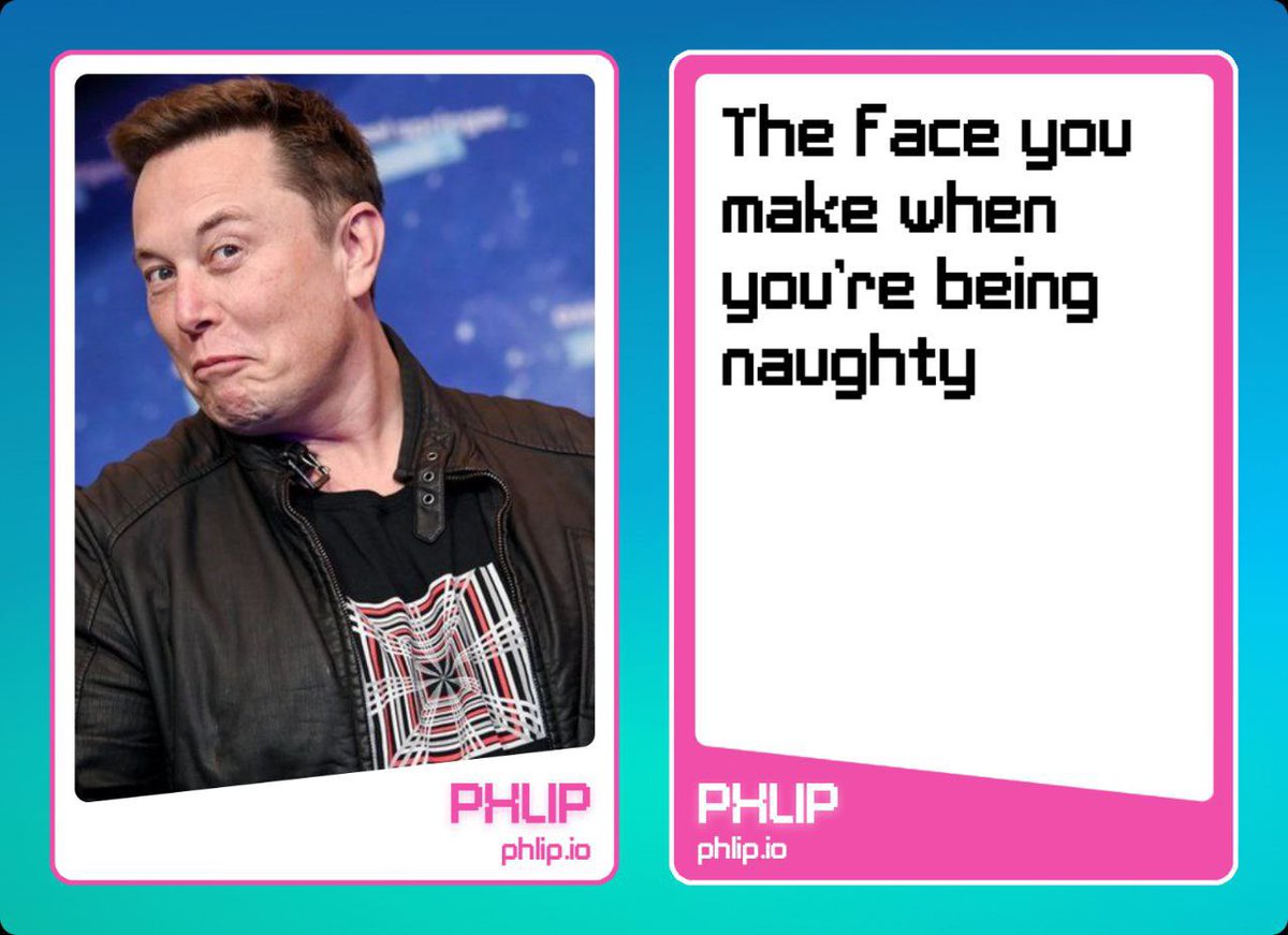 Cosmo_Cramer7's tweet photo. Do you love playing @CAH or Apples to Apples? Well there is a new take on it for #cryptocommunity! Meet #PHLIP, taking your #Degens to task with an #NFTdrop and #P2EGame. 

With $ACCEL we have created a free discord bot to play PHLIP in your community! https://t.co/EMlAUMtq9f