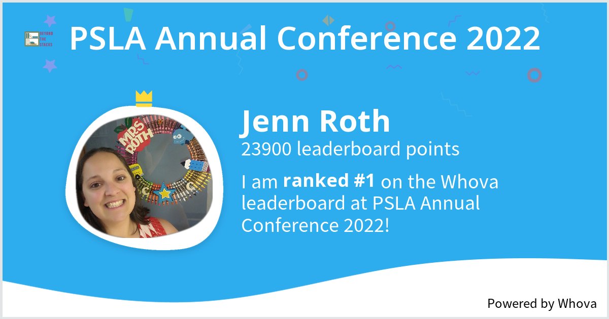 Jenn Roth, Library Extraordinaire tweet media