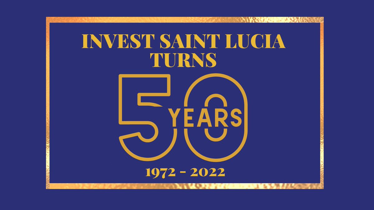 InvestStLucia's tweet photo. 𝐈𝐧𝐯𝐞𝐬𝐭 𝐒𝐚𝐢𝐧𝐭 𝐋𝐮𝐜𝐢𝐚 𝐭𝐮𝐫𝐧𝐬 𝟓𝟎!

Today marks 50 years since the National Development Corporation, now Invest Saint Lucia, was established by the National Development Corporation Act of 1971, which came into operation on April 6th, 1972. https://t.co/W8gcnrwNSb