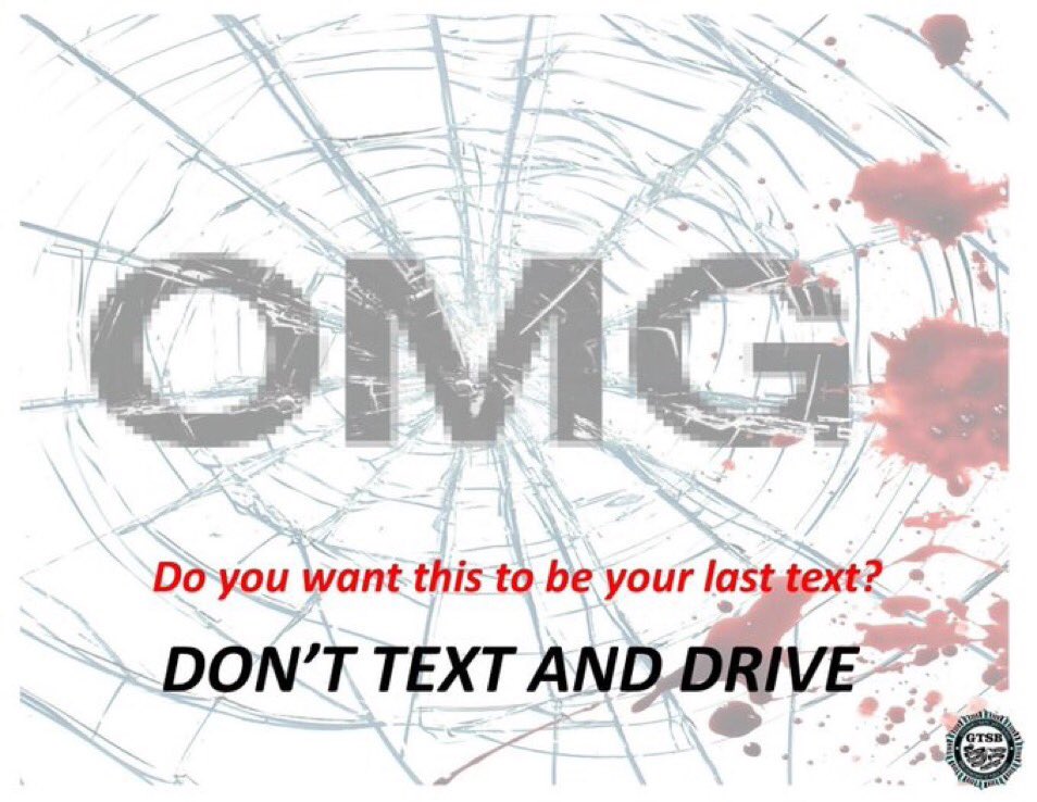 That two seconds to send a text could be the last text you ever send. #NationalDistractedDrivingAwarenessMonth #DriveSAFE