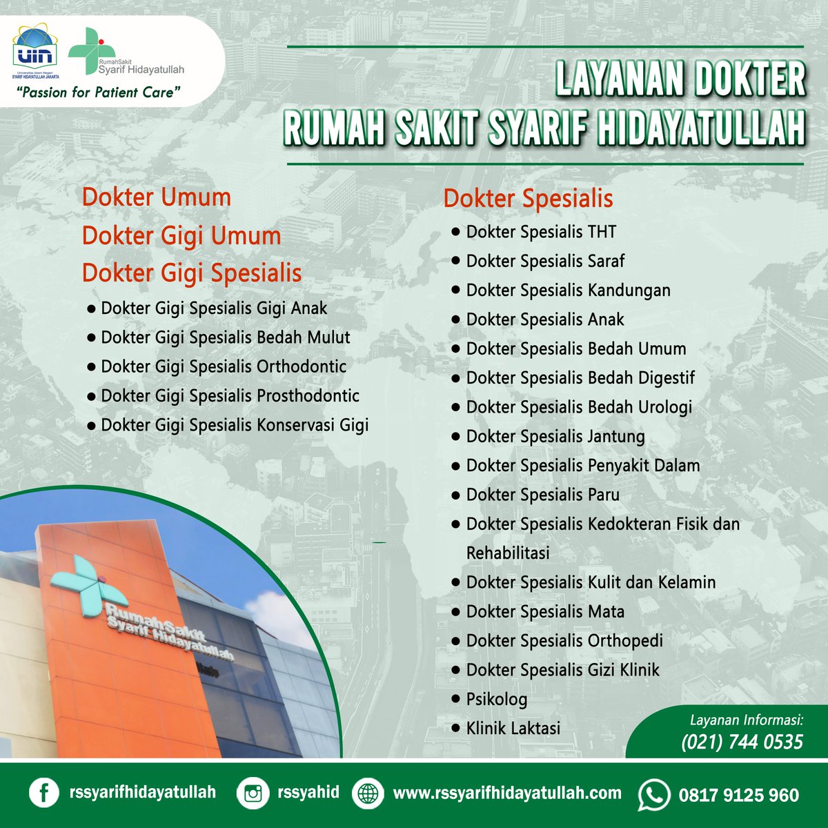 RS Syarif Hidayatullah tweet media