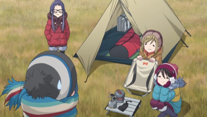 アニメ ゆるキャン シリーズ公式 映画大ヒット上映中 今夜より再放送スタート ゆるキャン Season２ 第1話 旅のおともにカレーめん 23 30 Tokyo Mx Bs11 カレーめんを食べているのはリン いい食べっぷりです T Co