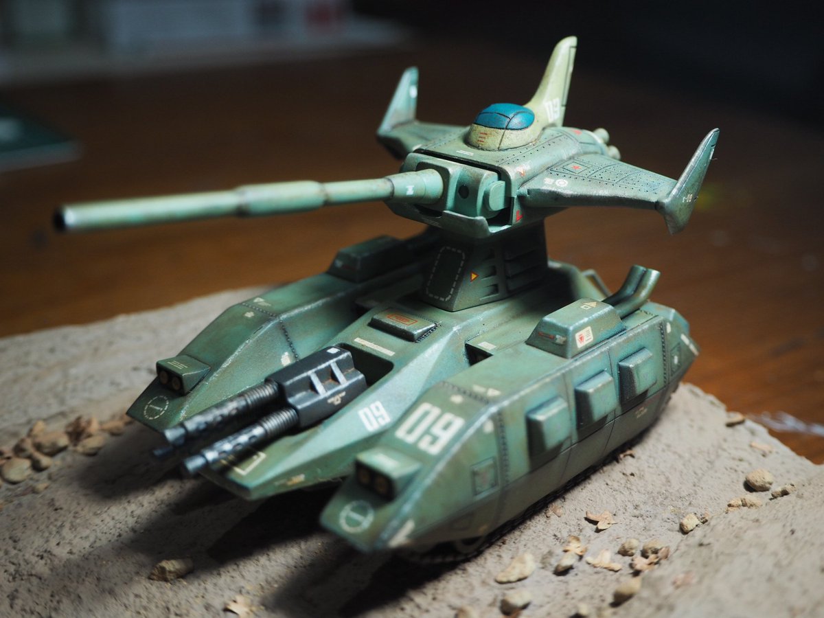 HobbyLifeStudio's tweet photo. Classic 1/144 Magella Attack
weathering & stains
#WIP #Gunpla #Plamo #Modelkits #機動戦士ガンダム #MobileSuitGundam #MagellaAttack #Bandai https://t.co/4EtsoTHgz4