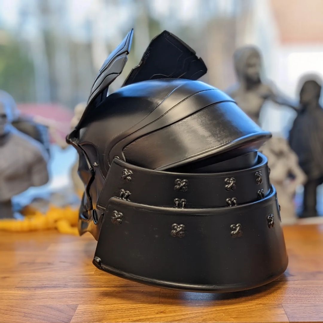 esun3dfilament's tweet photo. Iron #Samurai Looks Awesome 😍
#3dprinted by @whitespaceprops 💚
Printed using filament from eSUN filament 💚
.
#3dprint #3dprinting #mcu #marvel #cosplay #cosplayarmor #helmet #ironman #ironsamurai #3dmodel #3dmodeling #3dtech #3dhandcraft #3dart #3dmaker #creativity #creator https://t.co/t2VDlkcPhZ