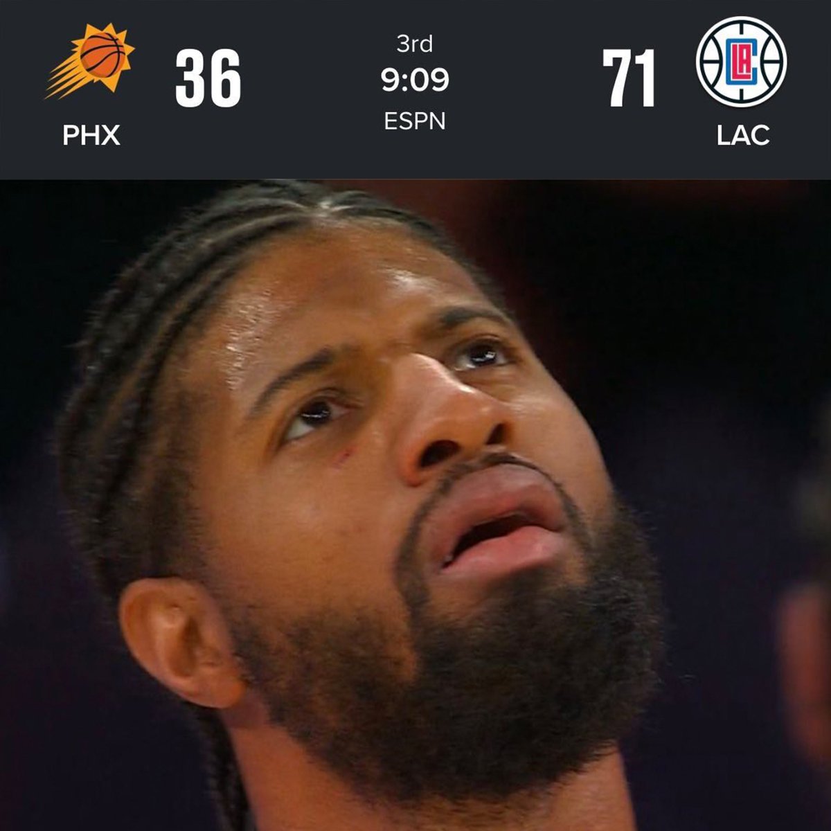 BleacherReport's tweet photo. What’s going on in LA? 👀 https://t.co/UXhiUdC3wU