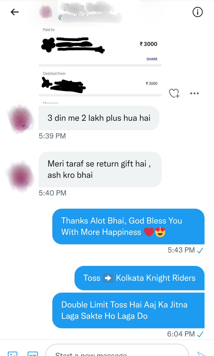 FixingIpl's tweet photo. Boom..💥💥

MI 🆚 KKR

Confirm Report Dekar Maal Double Karaya💪💵

👉Ye Toss Bhi Pass Karaya✔️✔️

#TATAIPL #IPL2022￼ #TATAIPL2022 #Cricket #IPL #KKRvMI #DanielSams #RohitSharma𓃵 #BabyAA #Rahane #Bumrah #RashmikaMandanna #MI #MIvRR #KKR #RRR #RRRMovie #CricketTwitter #RCB #LSG https://t.co/eqldK5MoM7