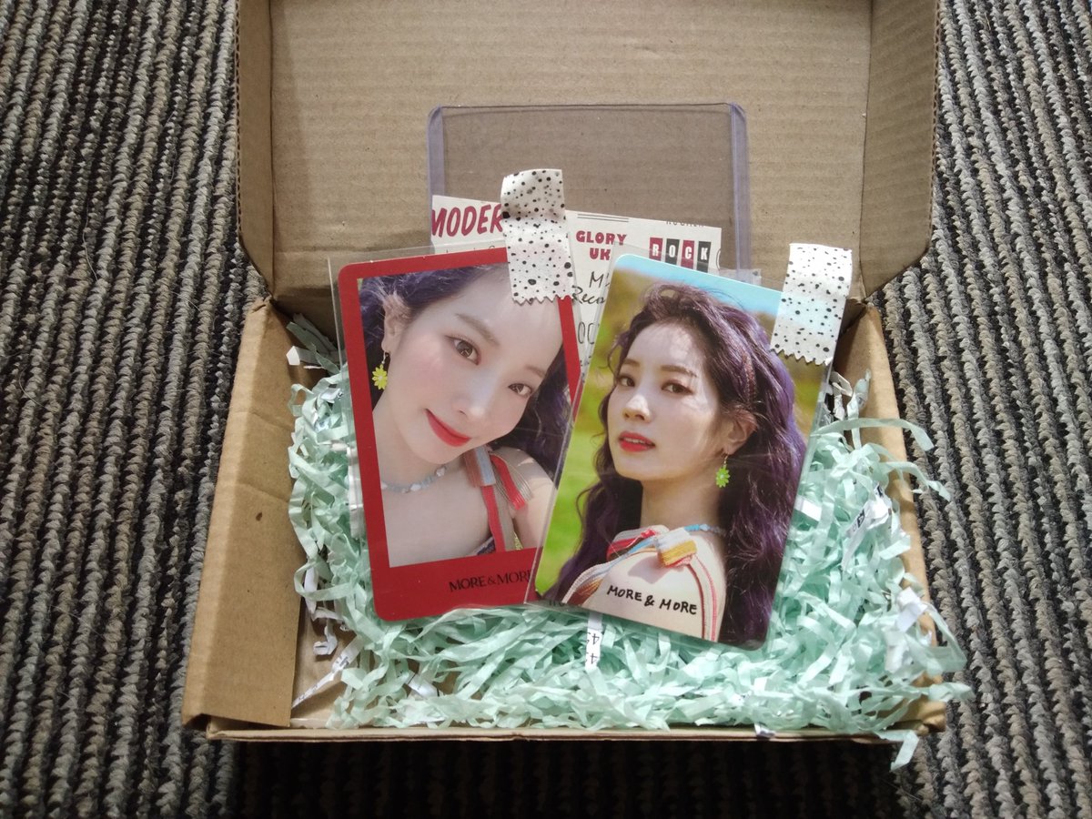 dahyunscart_'s tweet photo. hello po @chrlee_mm! dahyun m&m pc set arrived safely! thank u po for secured packaging safe na safe po si dahyun <33 thank u den po sa freebies ang cute hehe til our next transaction!
#charleefeedbacks https://t.co/qI8mBr1Rxo