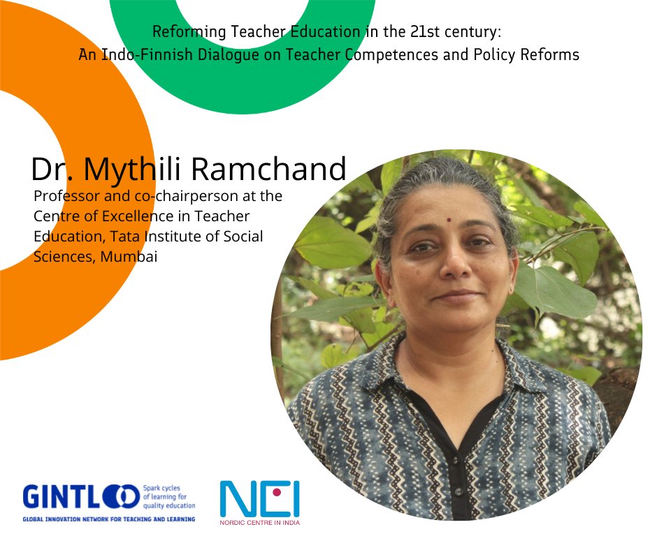 NordicCtrIndia's tweet photo. Today's session is led by Prof Mythili Ramchand @cetei_tiss and Prof Jari Lavonen #ncimember @helsinkiuni! Discussants include Johanna Lampinen @UniOulu, Dr. Jyoti Raina @GargiCollege, Avinash Dhital @AaltoUniversity & Dr. Radhika Menon Mata Sundari College @DelhiUniversity https://t.co/fBpKBJpHav