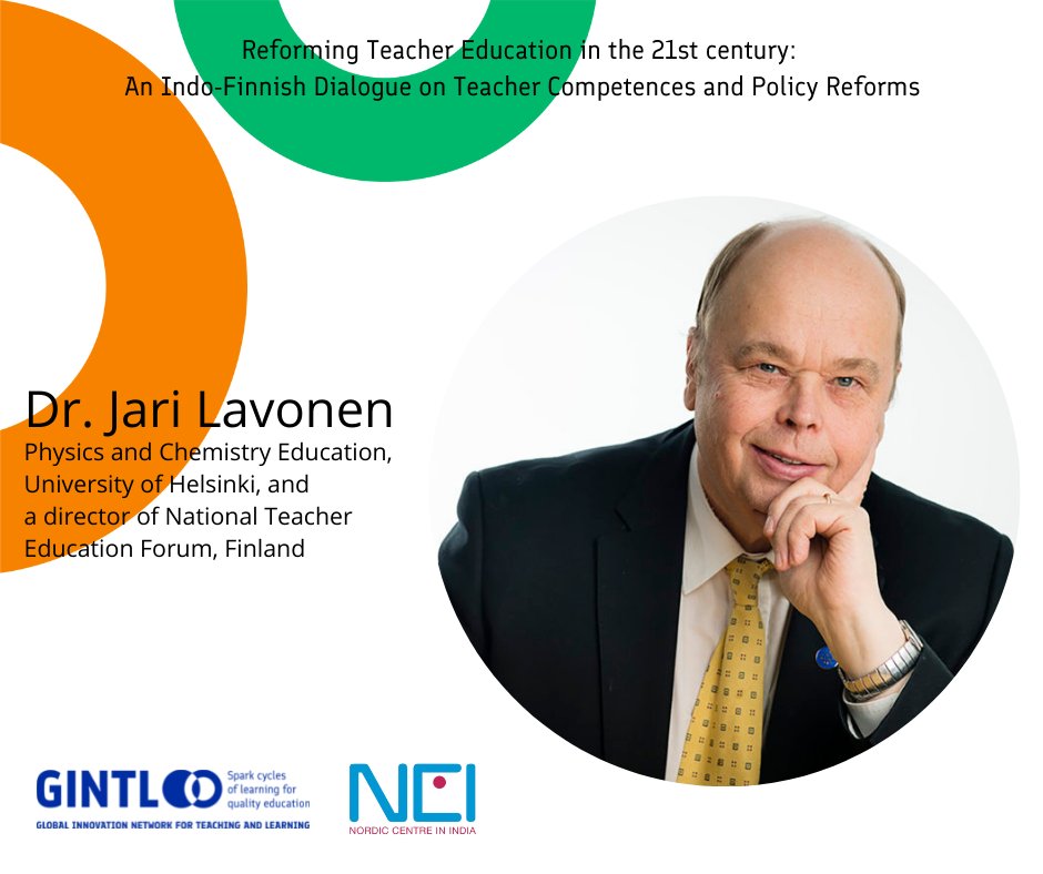 NordicCtrIndia's tweet photo. Today's session is led by Prof Mythili Ramchand @cetei_tiss and Prof Jari Lavonen #ncimember @helsinkiuni! Discussants include Johanna Lampinen @UniOulu, Dr. Jyoti Raina @GargiCollege, Avinash Dhital @AaltoUniversity & Dr. Radhika Menon Mata Sundari College @DelhiUniversity https://t.co/fBpKBJpHav