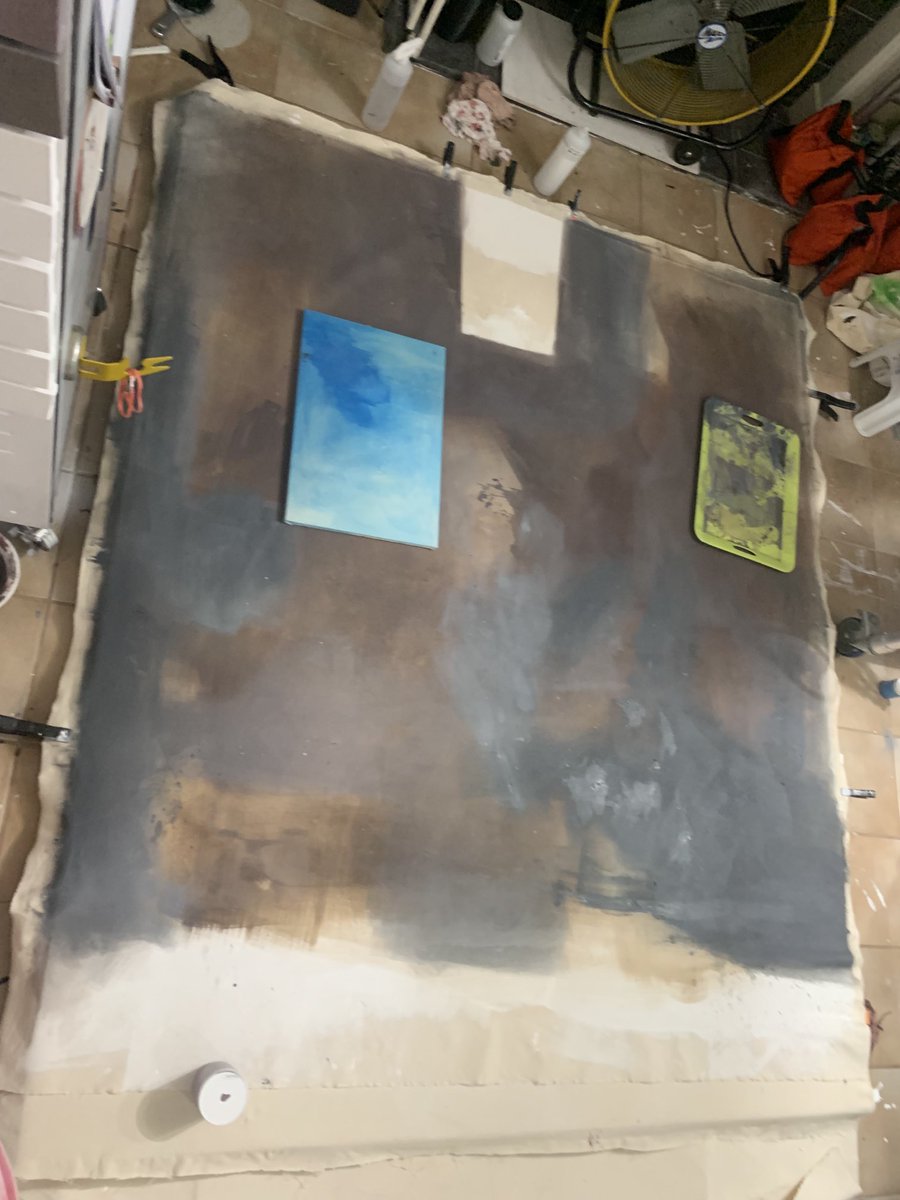 Colby_online's tweet photo. LARGE PAINTING!  7x12 feet https://t.co/qHQpK9nmPS