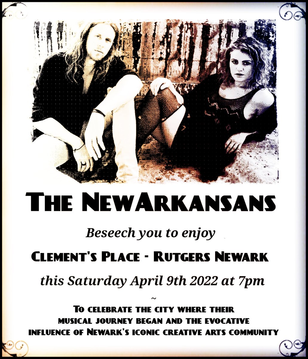 TheNewArkansans's tweet photo. Join us this Friday at JRs in Fords and this Saturday at Clements Place, Rutgers Newark presented by the Institute of Jazz Studies https://t.co/lKGTOSBCfY