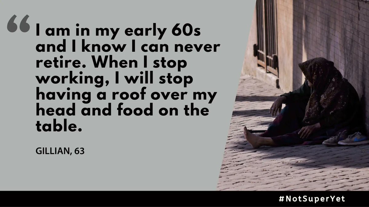 “Older women are reaching retirement age in the realisation that a lifetime of lower financial opportunities has compounded into retirement years living below the poverty line.”  ~ @emilycallander bit.ly/3ugsFGz via <a href="/MonashUni/">Monash University</a> #GenderGap #Superannuation #NotSuperYet