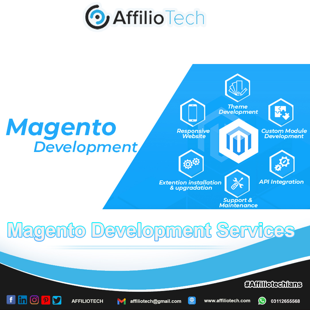affiliotech's tweet photo. Magento is a component rich ecommerce platform famous for its adaptability and functional capabilities, offering B2B and B2C ecommerce strategies. It has a highly intuitive administration interface that makes digital marketing and advertising your products and services accessible https://t.co/thKdRSgUJN