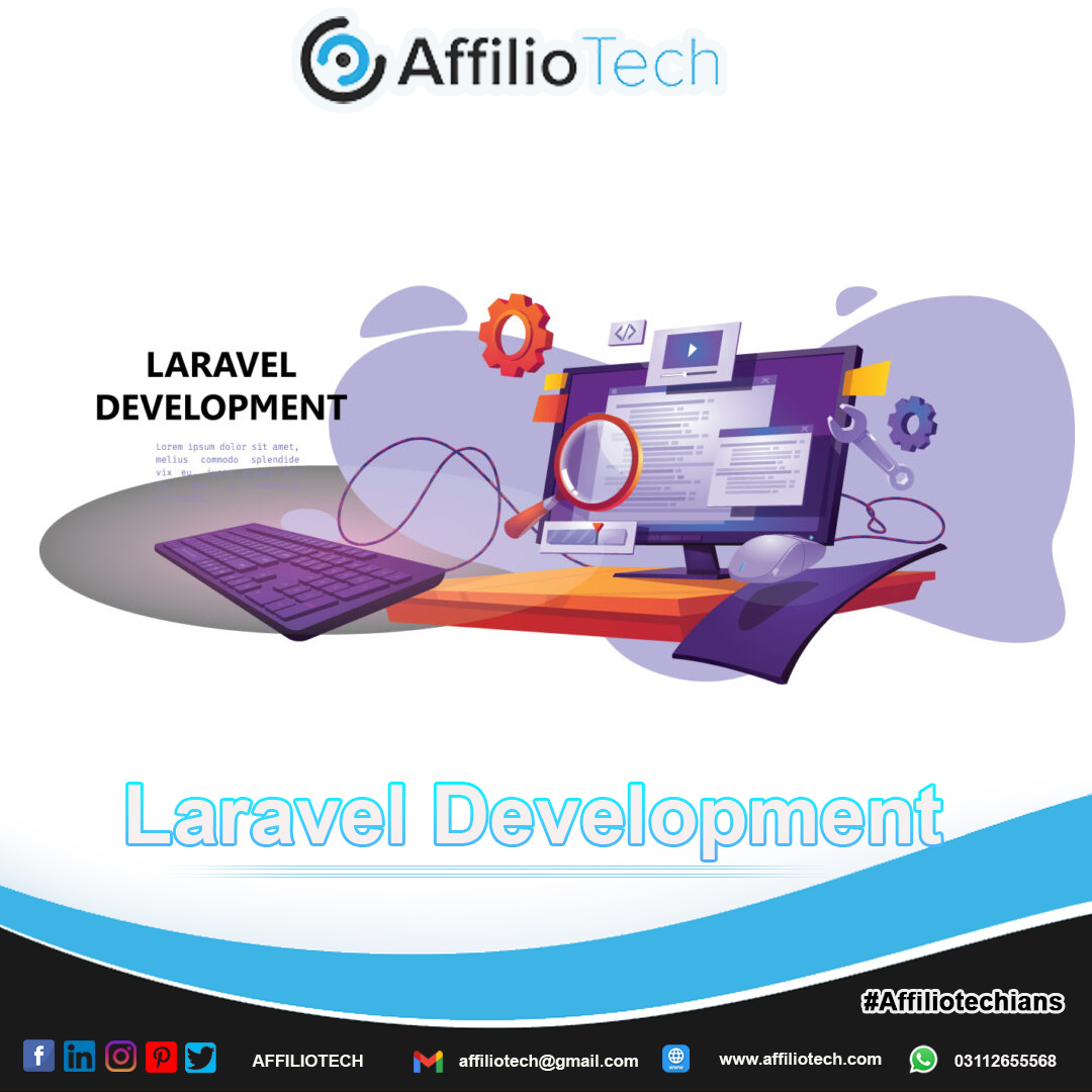 affiliotech's tweet photo. We work closely with our clients to create robust, scalable, aesthetically pleasing, and feature-rich web applications to help them establish a stronger online presence. Our web applications are built with Laravel, an open-source framework based on PHP. #Affilioteans #laravel https://t.co/tj4gUcR9UA