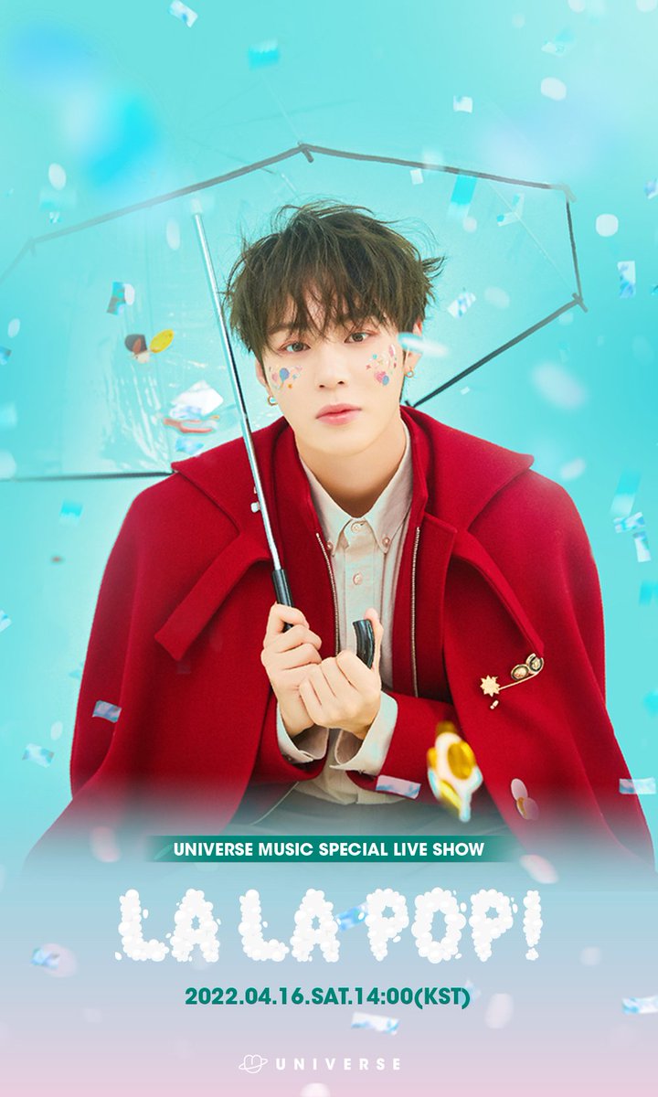 into__universe's tweet photo. UNIVERSE MUSIC SPECIAL #LIVE_SHOW🎤 < HA SUNG WOON–LA LA POP!>
今すぐ #ユニバース から応募してください!
📲https://t.co/fpTiStLkMH
✔日時: 22.4.16(土) 14:00 (KST)
✔応募期間: 4.7(木) 10:00 ~ 4.10(日) 23:59 (KST)
#UNIVERSE_MUSIC #HASUNGWOON
#LALAPOP
@BPM_HSW https://t.co/VnqitTOY3M