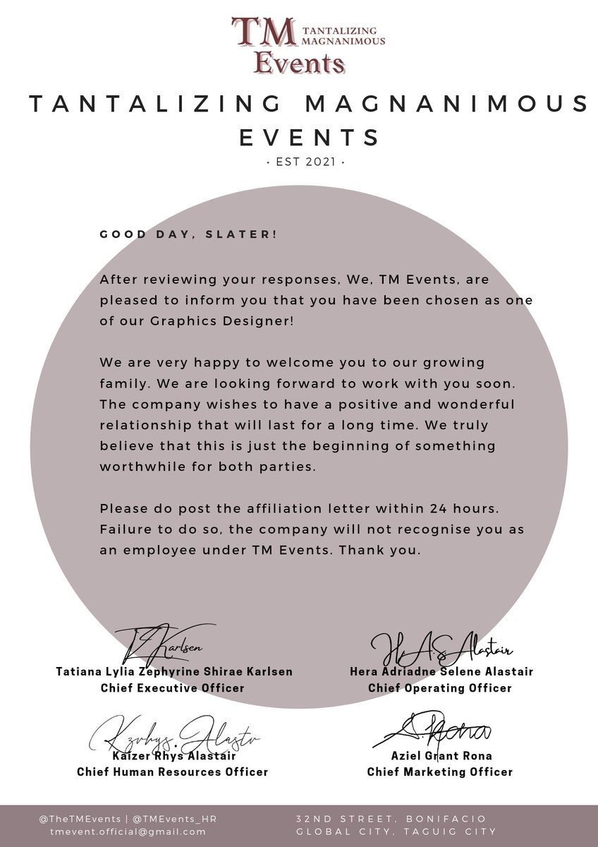 schyleworks's tweet image. ͏͏

͏͏ ͏͏

͏͏         ً☆    schyleworks.⠀    posted  
          ———— AFFILIATED WITH
                 @TMEventOfficial

͏͏
͏͏