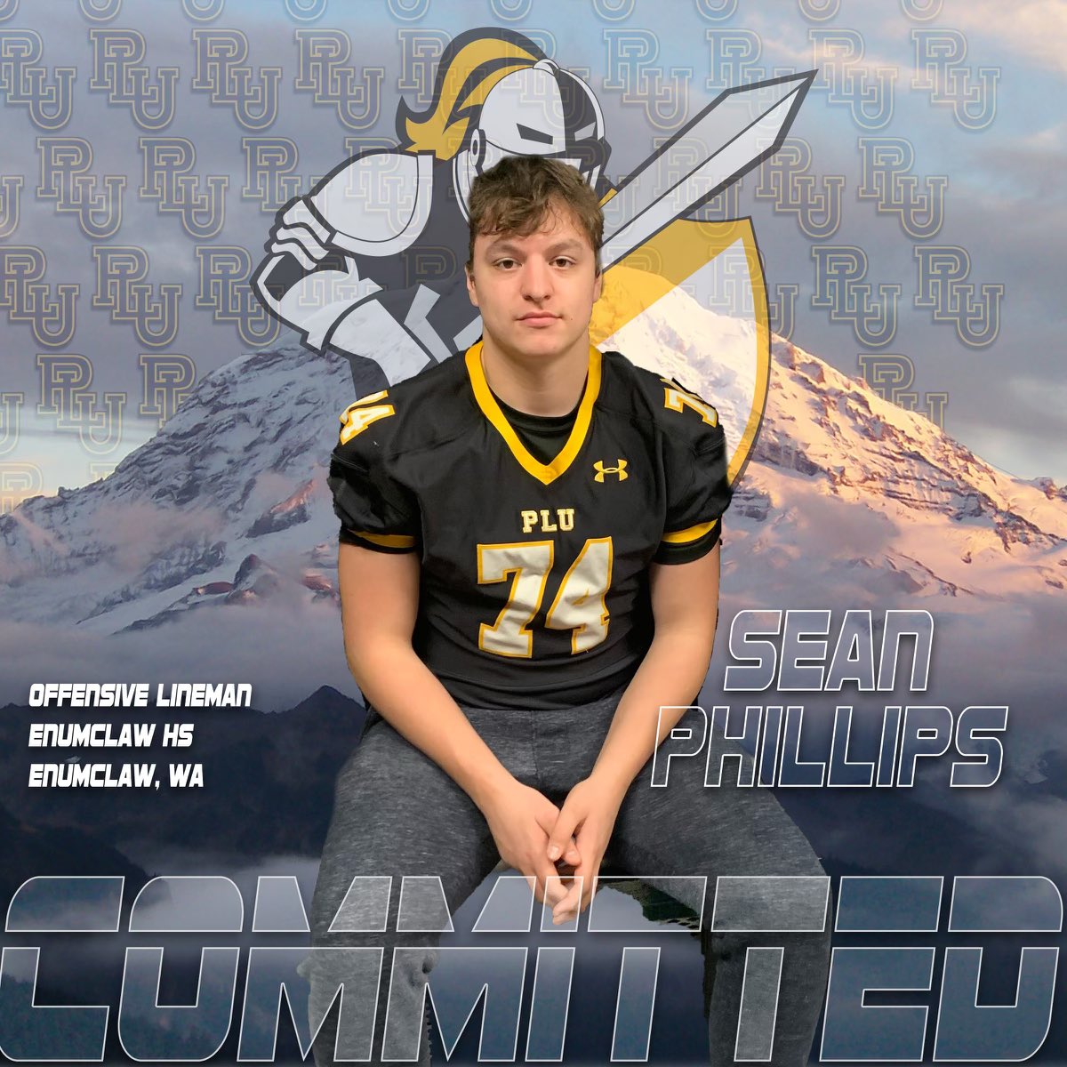 After a long journey, I’m proud to announce my full commitment to Pacific Lutheran University! All glory to god! <a href="/Weareenumclaw/">Enumclaw Football</a> <a href="/GregNaegle/">Coach Naegle</a> <a href="/CaliDQ/">DeQuin Evans</a> <a href="/RyanFehr2/">Ryan Fehr</a> <a href="/randyfehr/">Randy Fehr</a> <a href="/emanpreach22/">Scott Eilertson</a> <a href="/gridironsp/">GRIDIRON SPORTS + PERFORMANCE</a> <a href="/BrantMcAdams/">Brant McAdams</a> <a href="/SpencerCrace/">Spencer Crace</a> <a href="/CoachTravisPLU/">Coach Robinson PLU</a> <a href="/PLUFootball/">Pacific Lutheran Football</a>
