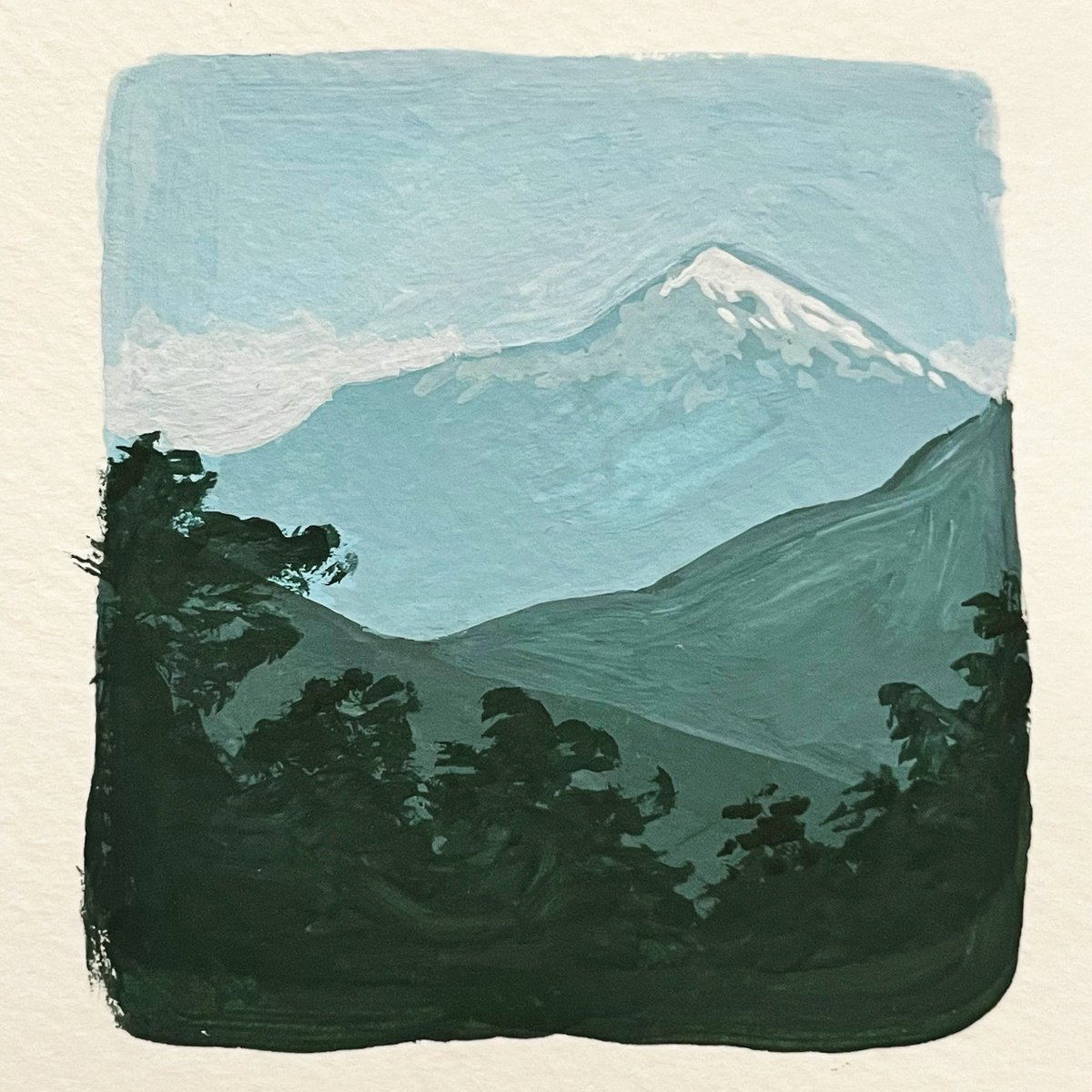 Giving Twitter a try for real! Figuring this out as I go! #painting #gouache