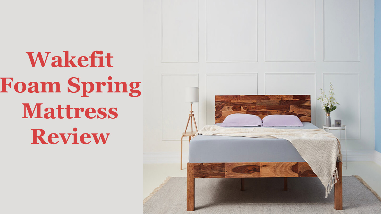 Wakefit foam 2024 spring mattress