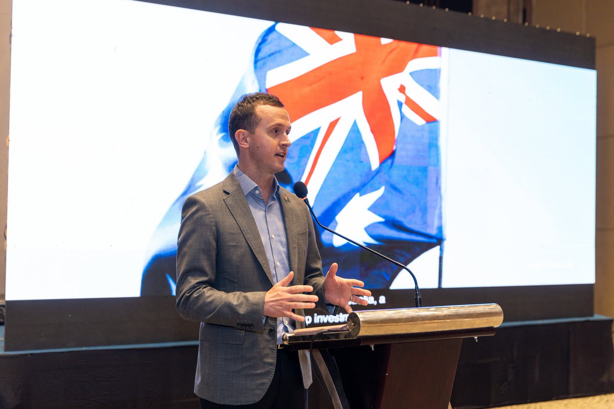 AustradeIndia's tweet photo. Hosted a wonderful panel discussion with Mine Line, Mineral Technologies, @tega_industries on the 🇦🇺 - 🇮🇳 #Resources Partnership and #SupplyChain  Realignment followed by networking reception with #Mining and Contract Mining companies. https://t.co/xouERKd7yB
