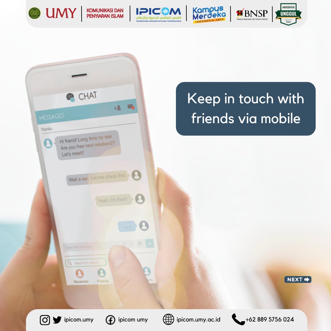 ipicom_u's tweet photo. Assalamu'alaikum IPICOMers!!
How is your fasting? Keep the spirit yes
#ipicom #KPIUMY #UMY #UMYJogja #UmYeah #mahasiswa #Onlineclass https://t.co/YQ8oz8ghM5