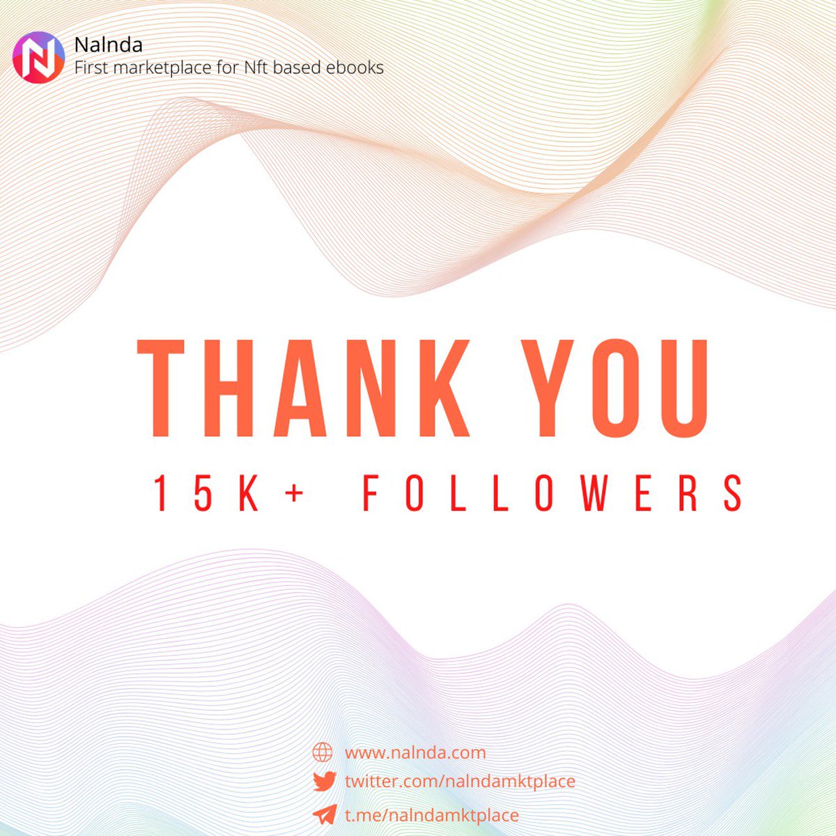 nalndamktplace's tweet photo. Thank You everyone for you support ๐๐โค๏ธWe are growing bigger each day๐๐ Keep the vibe alive ๐
#NFT #Nalnda #Polygon #ebooks #nbooks #ContentsAreAssets #OwnWhatYouBuy https://t.co/W2pDoP7U1m