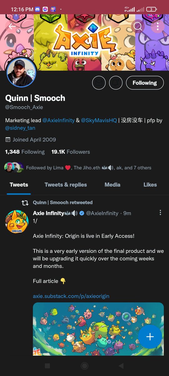 EneroStrike's tweet photo. @AxieLima @kosgoood @Smooch_Axie @nixeniego @axiekingaruchan @Jihoz_Axie @jeffreykam @philipla @AxieInfinity @AxieInfinity_ES @axiephofficial Done Retweet and Follow!!! https://t.co/RIijTkcqgx