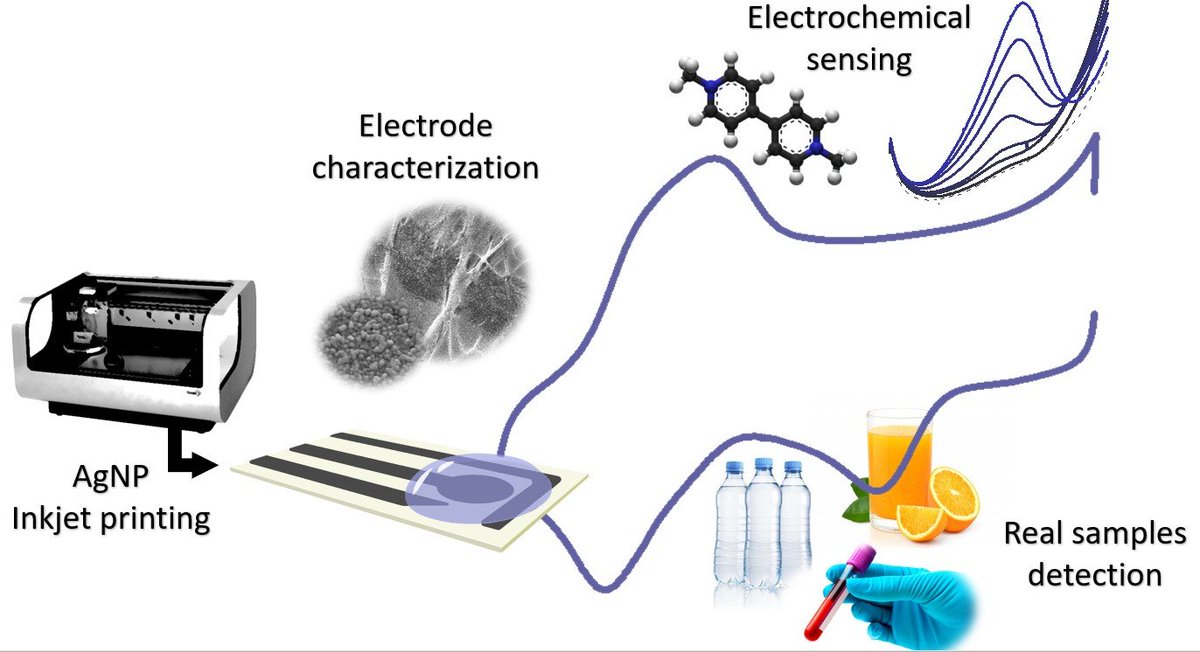 chemosens_MDPI's tweet image. #Article
Silver Inkjet-Printed Electrode on Paper for Electrochemical Sensing of Paraquat by Patricia Batista Deroco et al.
mdpi.com/2227-9040/9/4/…
@MDPIOpenAccess @unicampoficial
#chemosensors #electroanalysis #electrode #inkjetprinting #Electrochemical  #Paper #voltammetry