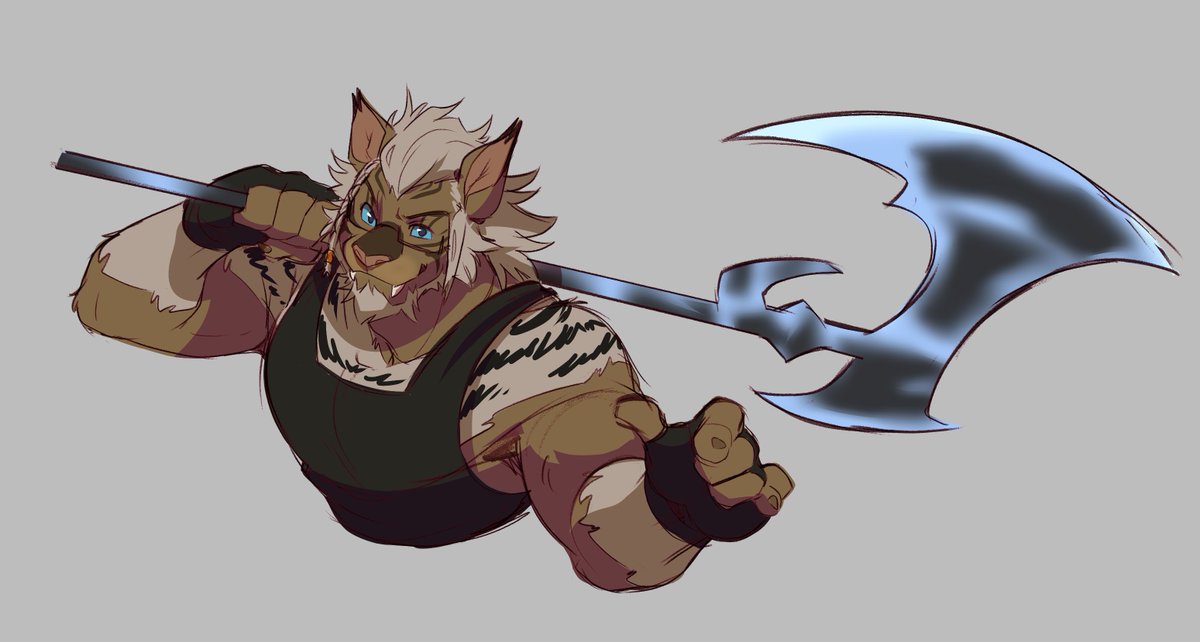 Some FFXIV themed comms from today's stream!