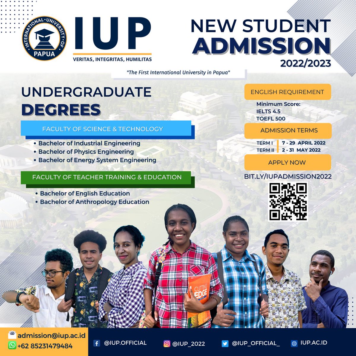 INTERNATIONAL UNIVERSITY OF PAPUA tweet media