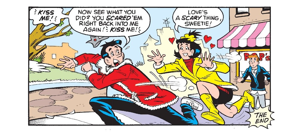 MicahWa05742217's tweet photo. There's a moment in a guy's life where he runs away from this girl who has a crush on him and won't leave him alone.
#jughead #ethel #archiecomics #atarumoroboshi #luminvader #uruseiyatsura #kittyfilms #sonic #amyrose #sonicthehedgehog #sonicteam #sega #garu #pucca #vooz https://t.co/kXoJIlBdRp