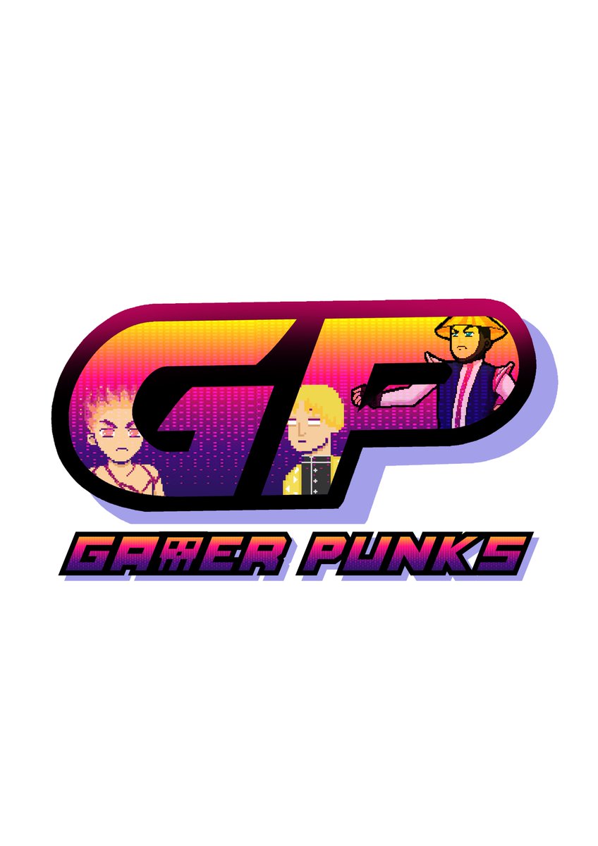 GamerPunks_NFT's tweet photo. Hey guys, we have been working on the logo. And we have a few interesting concepts. Notice the details in each one! Let us know which one you like and why! 

A - purple one
B - red orange

#GGMI https://t.co/Zn9P6xLNDg