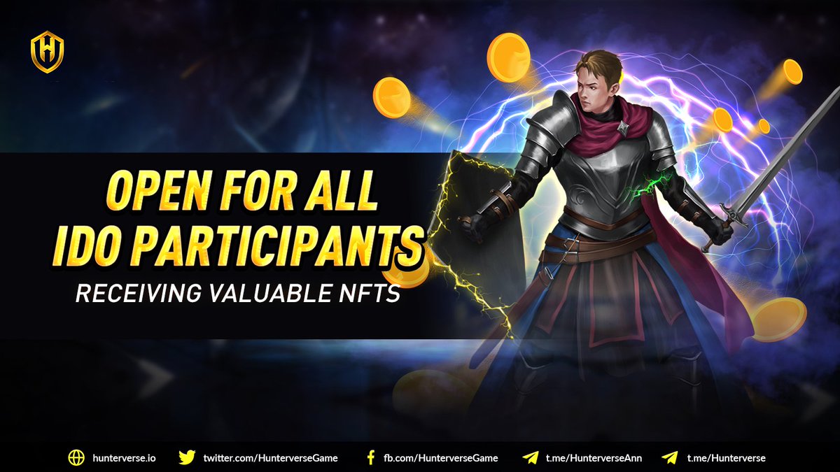 🎊 The whitelist for Hunterverse's Testnet Event is now OPEN.🎊

This event is open to 200 first-come users who participated in the IDO of each LaunchPad event with an incredible number of testers.

More detail: bitly.com.vn/7gesmv

Join now to win and share your experience🏆