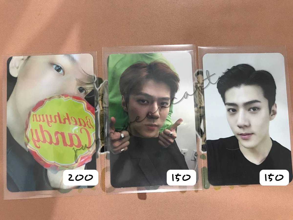 junmyeoncart's tweet photo. wts lfb exo pcs onhand ph

prices are indicated

🍃 payo/24 hrs reservation
🍃 less 20 if getting 2 or more
🍃 can ship tomorrow if payo (may sched pick up tmr thats why)
🍃 mop gcash
🍃 mod ggx direct &amp; ggx via sco
🍃 rcbyt

## wts lfb exo album pcs onhand ph suho baekhyun sehun https://t.co/N2Wvgbr8Bm