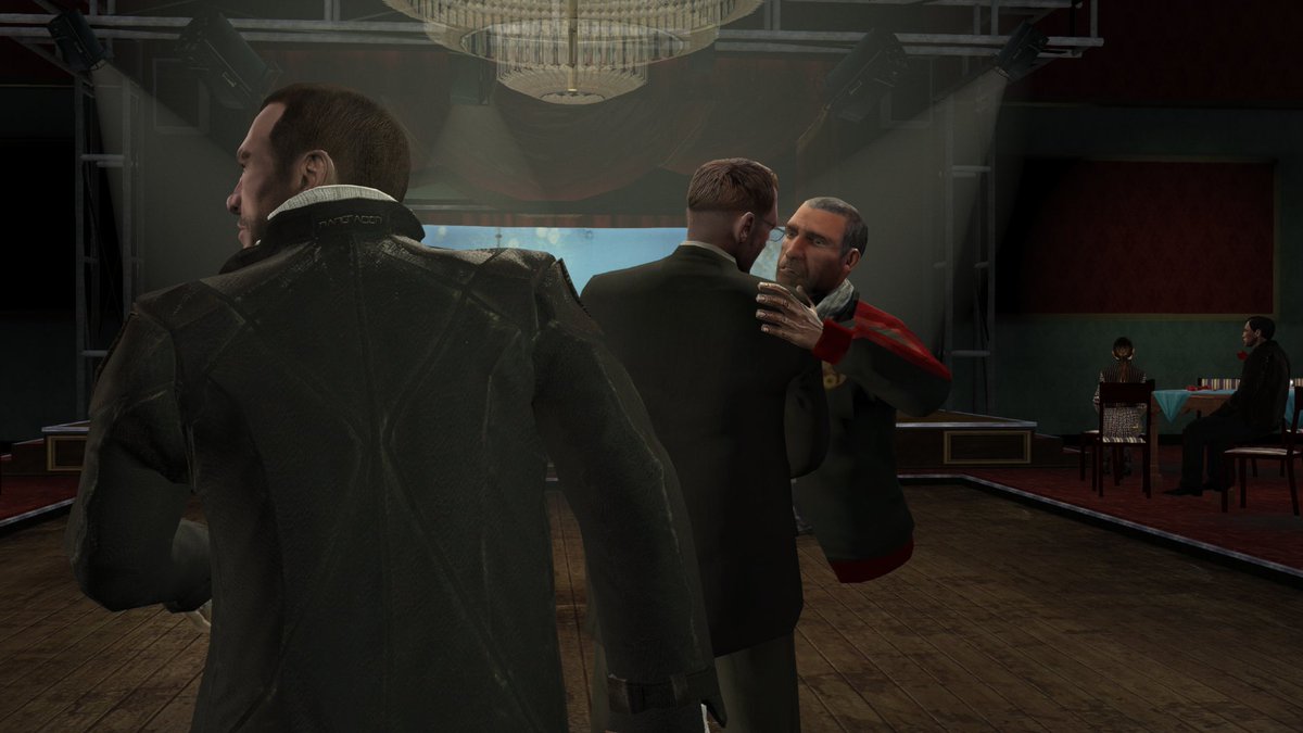 MrKillov's tweet photo. Here are some failed attempts at replacing peds in cutscenes lol🤣 #GTAIV #GTA4 #Modding https://t.co/wAiQsfPcHs