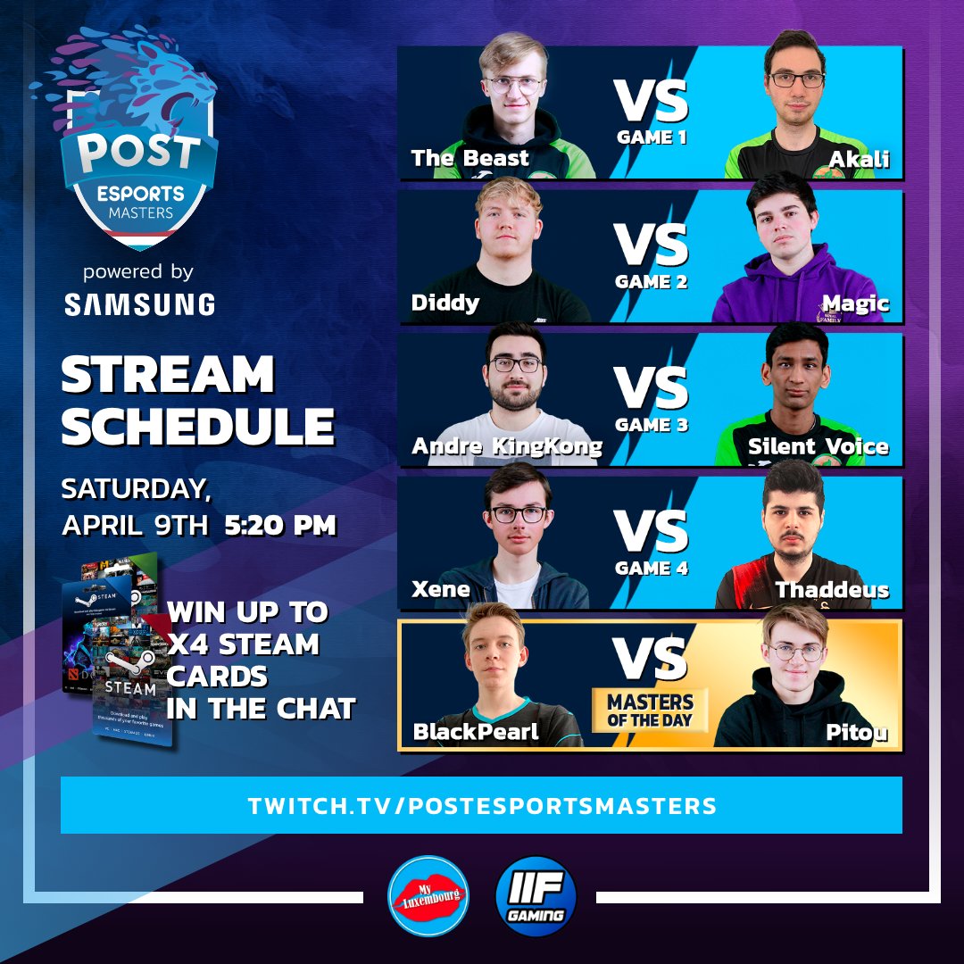 popgamingfest's tweet photo. LIVE STREAM (#CLASHROYALE - WEEK 4)

🕔  Saturday, at 5:20pm
🆚  Masters of the Day - @CrtmLukas vs @Pitou_CR_ 
🎁  x4 Steam cards to win!
📺  https://t.co/mLpJM674jO

Stream by @Rift_Ent https://t.co/yMDULuxPKd