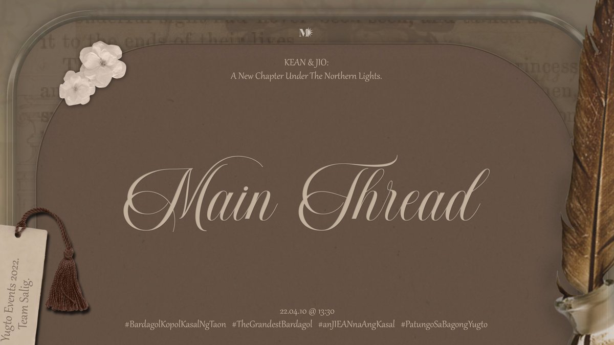 JiEanWOTY0410's tweet image. ⠀⠀⠀ ͏͏͏͏͏͏ ͏͏͏͏͏͏⠀

⠀⠀⠀ ͏͏͏͏͏͏ ͏͏͏͏͏͏⠀
ㅤ ͏͏͏͏͏͏͏͏͏͏͏͏            YUGTO⠀PRESENTS.⠀ ⠀
          Kean &amp;amp; Jio  : A New Chapter     
            under the Northern Lights
          🪶 ‧₊˚ MAIN THREAD ࿐
 ⠀⠀⠀ ͏͏͏͏͏͏ ͏͏͏͏͏͏⠀

⠀⠀⠀ ͏͏͏͏͏͏ ͏͏͏͏͏͏⠀