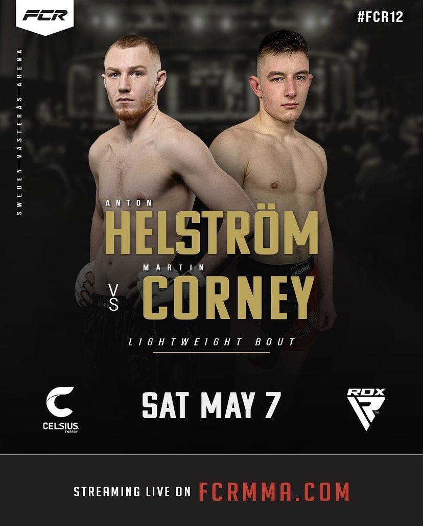RezaPett's tweet photo. A great amateur bout added to FCR 12
The anticipated return of Anton Hellström who takes on Martin Corney on the FCR prelims May 7th which will be streamed live on https://t.co/2hVOrRMt81
#mma #ufc #boxing #bjj #fcrmma #fcr12 #Sweden #frejamma https://t.co/UnMvIevlJQ