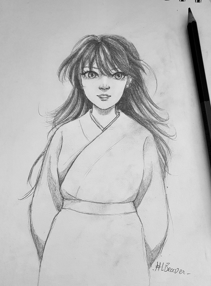 Halynbeaver's tweet photo. I tried to draw an older Rin and made her look more like a mother 😂
#Rin #りん #HanyoNoYashahime #半妖の夜叉姫 https://t.co/IGX2qFEeVR