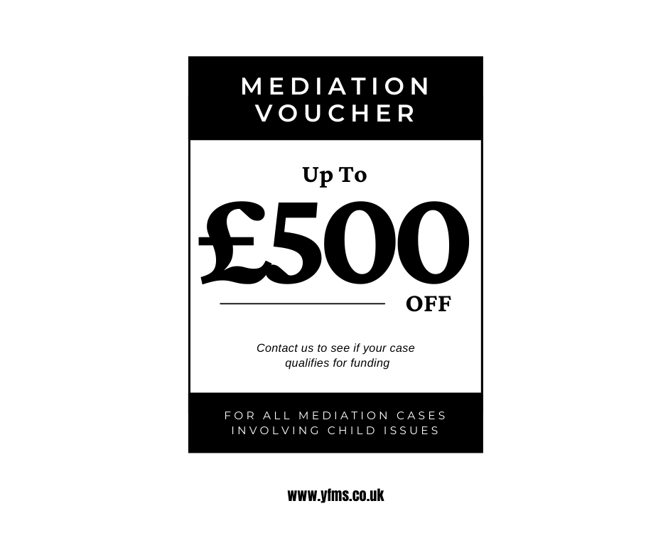 WYFMS1's tweet photo. Great news that the Ministry of Justice is continuing to fund up to £500 off family mediation cases to help resolve child issues.
#familymediation https://t.co/rude1orxi4