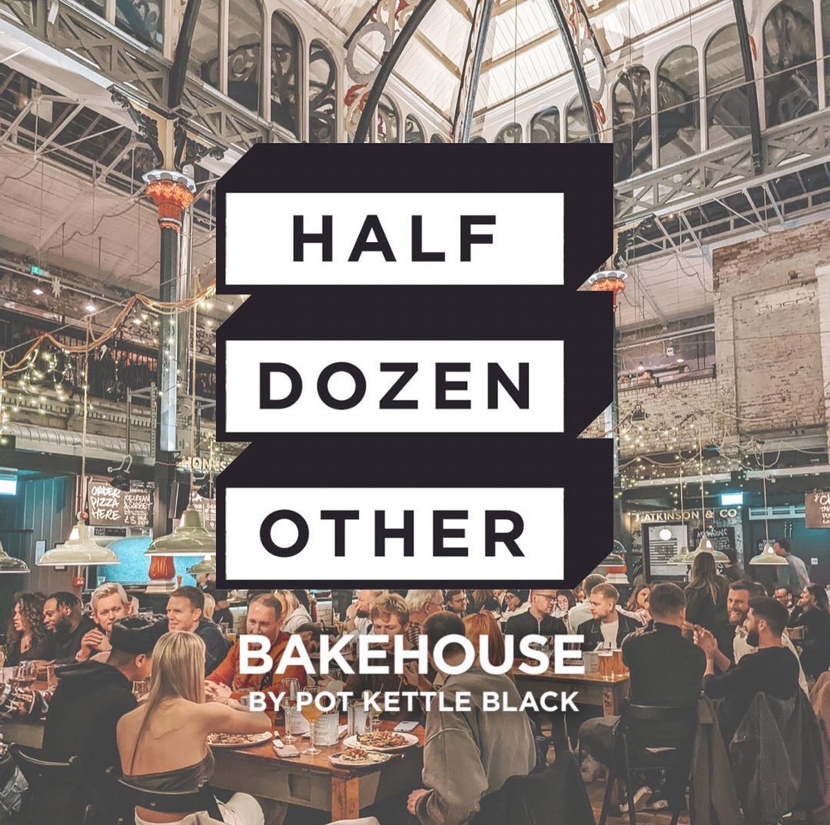 BIG NEWS

We’re delighted to announce our bakery Half Dozen Other will be holding up a new spot inside <a href="/MackieMayor/">Mackie Mayor</a> from Sat 9th April, serving up all those tasty, indulgent, sweet treats baked fresh everyday.