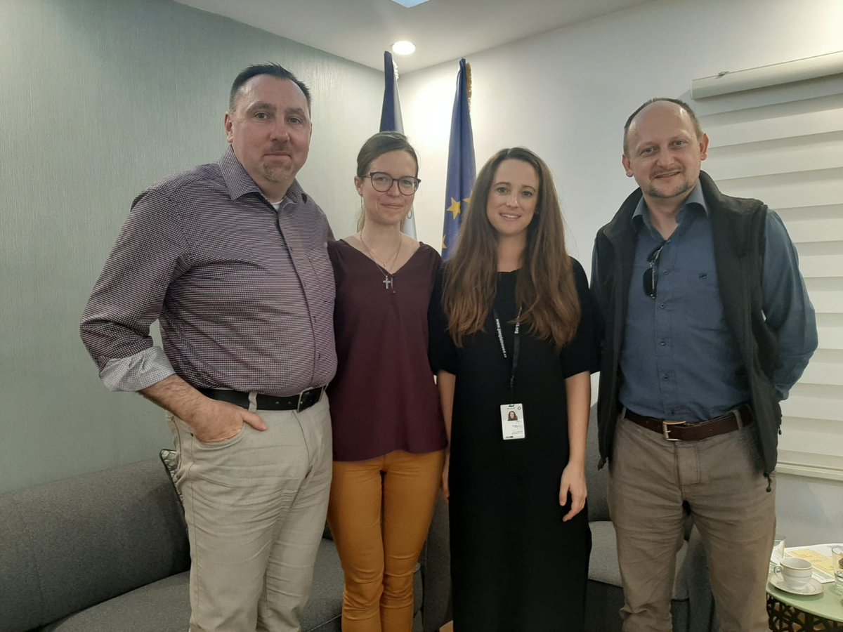 CZinErbil's tweet photo. Today morning @CzechErbil meets with @CLOVEKVTISNI. It was a very lovely meeting. We talked about particular projects and how we can together help in #beautifulKRI. Thank you. https://t.co/nwrWIctjeC