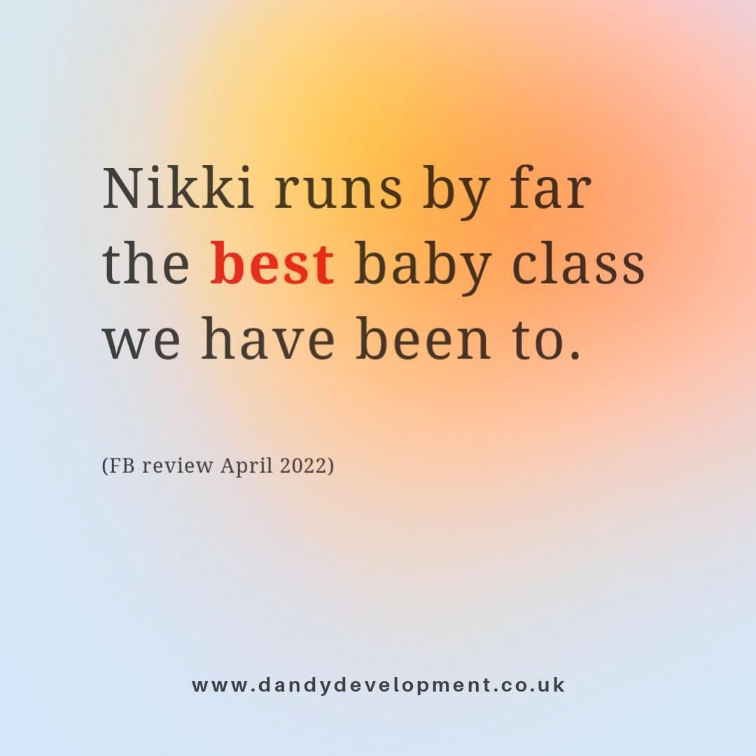 “…by far the best baby class we have been to”. Book your place in Dandy this summer and see for yourself why parents love it. #babysign #babyclass #toddlerclass #toddlergroup #warwick #leamington