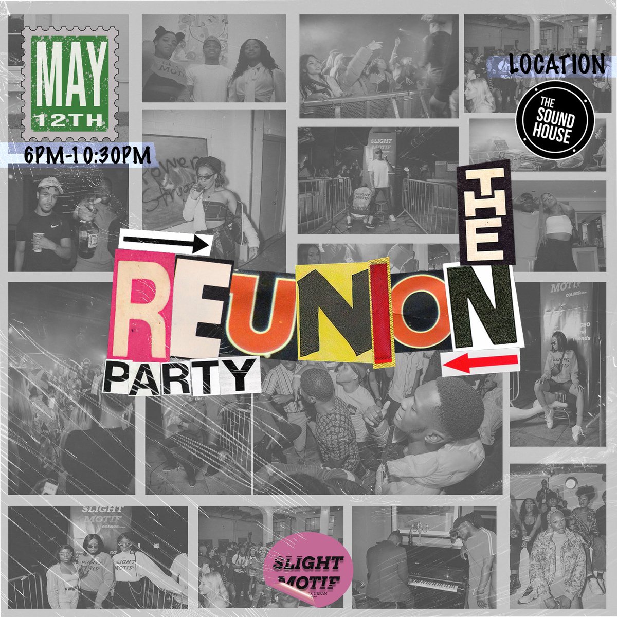SlightMotif's tweet photo. We ain’t seen y’all in a minute and are excited to host our reunion party. Back to back DJ sets of straight Hiphop, RNB, Oldies, Amapiano and Afrobeats to a few Irish performances from a few familiar faces! Tickets up for grabs now: https://t.co/AlQL4W3hj9 https://t.co/ytxFo8FCcW