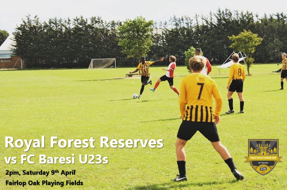 We're back in cup action this weekend with a home tie against <a href="/Fc_Baresi/">Fc Baresi</a> U23s 🏆

After two good battles in the league, we look forward to another competitive game at Fairlop ⚽️

🆚 <a href="/Fc_Baresi/">Fc Baresi</a> U23s
🕑 2pm
🏟️ Fairlop
🏆 <a href="/EssexAllianceFL/">Essex Alliance FL</a> Division 3 Cup

#COYF #AllTreesArentWe