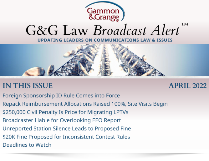 April's Broadcast Alert has arrived. Subscribe for free Broadcast Alerts to your inbox, or read it online here: conta.cc/3LJTZTp
conta.cc/371Ga42