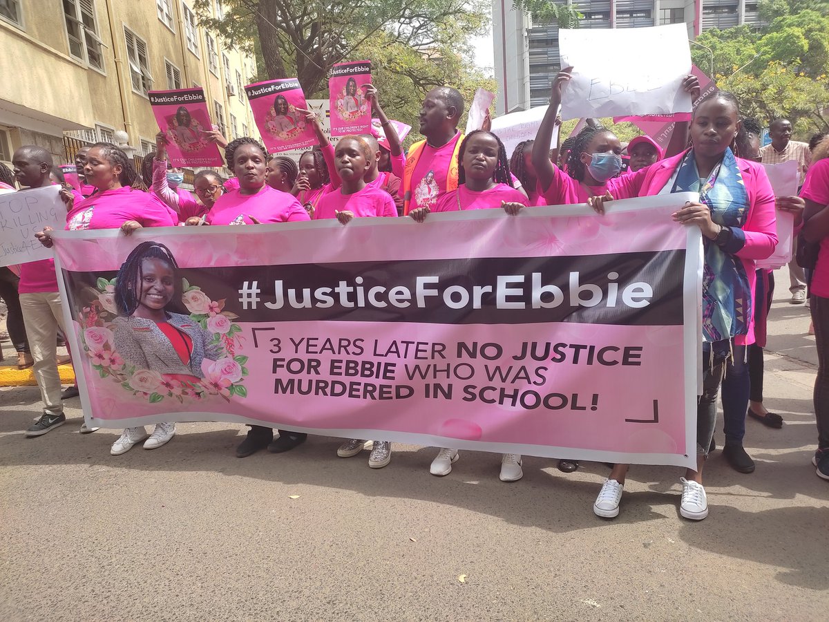 3 years later, #JusticeForEbbie is yet to be served. Our children have the rights to be protected. As part of <a href="/AmnestyNairobi/">Amnesty Nairobi Circle of Conscience</a> we joined <a href="/AmnestyKenya/">Amnesty Kenya</a> the family, friends &amp; all concerned citizens &amp; matched peacefully in solidarity as we called for #JusticeForEbbie