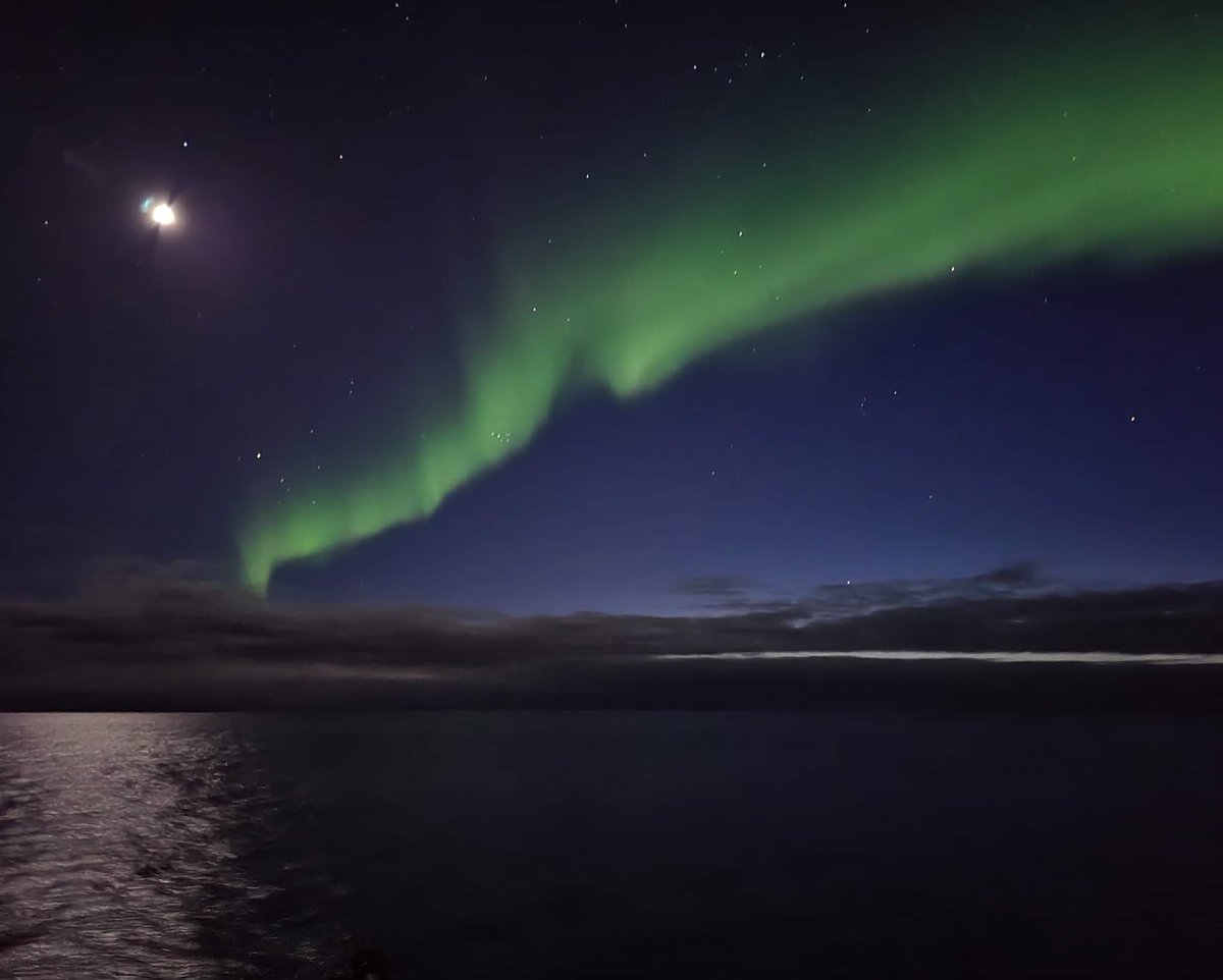 RFATiderace's tweet photo. Stayed up way past bedtime last night, but worth every second!
#NorthernLights #MagicatSea https://t.co/DWigOc66zM