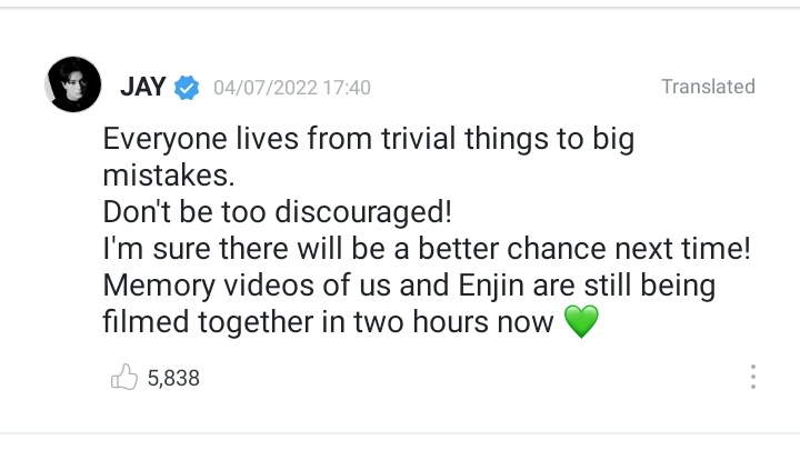 klvrjeon's tweet photo. Park Jongseong and his words. https://t.co/62vGvPIJTc